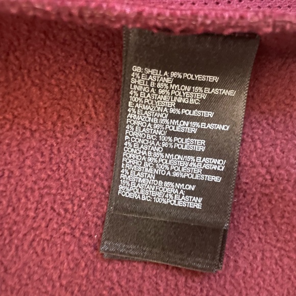 The north face women’s apex bionic jacket size small maroon/plum - Picture 5 of 9